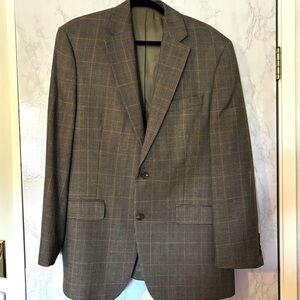 Lauren Ralph Lauren Houndstooth Blazer in Tan and Black